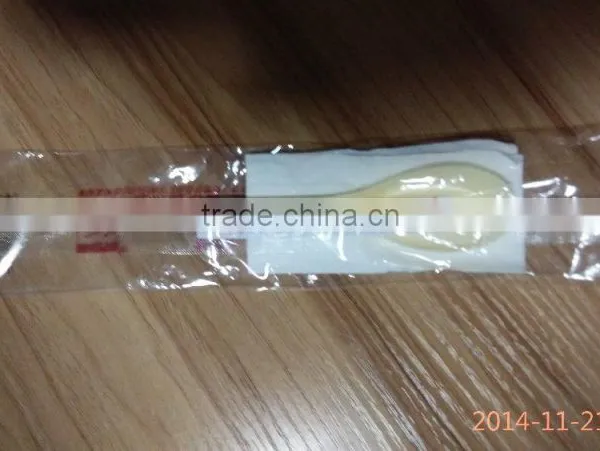 Automatic Plastic Disposable Tableware Packaging Machine, Knife Spoon Fork Paper Packing