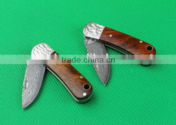Cocobolo Mini Pocket Knife Folding Knife UD402103 photo-4