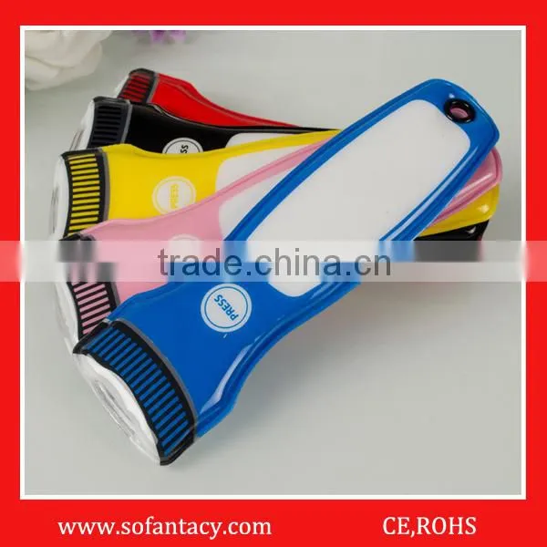 Cheapest PVC Flashlight Torch With Clients' Logo photo-3