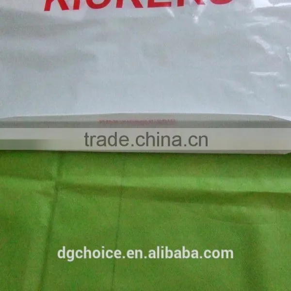 Custom Made Custom Print Punching Bags Die Cut Plastic Bag With Handle Wholesale photo-5