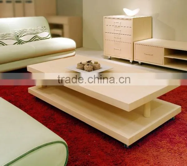 Office Room Easy Installing Melamine Board Coffee Table 1.2 m HX-CT0001 photo-4