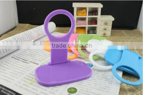 Hot Selling Plastic Folding Mobile Phone Charging Rack photo-2