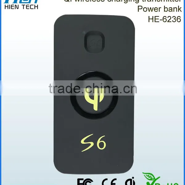 100% Match Samsung Galaxy s6 QI Wireless Charger Power Bank photo-2