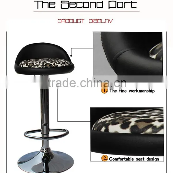 Cheap Used Commercial Bar Stools With Foot Rest and Base photo-3