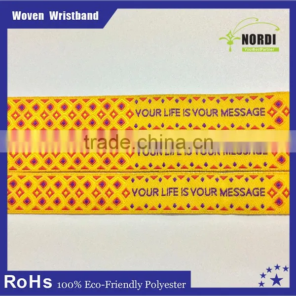 Top Popular and Low Price Custom Woven Wristbands/Wristband/Wrist Band photo-6