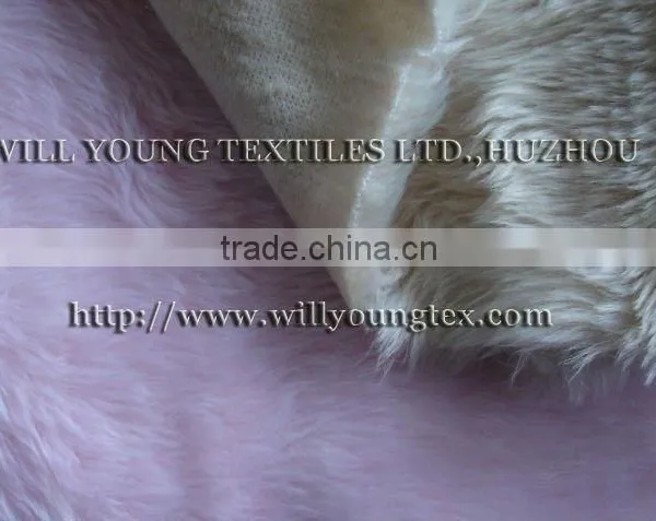 Polyester or Mixed With Acrylic Fur, Faux Fake Fur Fabric-fur 250-750GSM photo-2