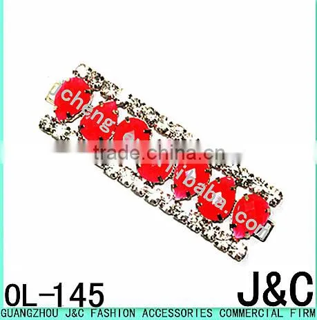 Resin Stone With Rhinestone Lady Fashion Shoes Ornaments photo-2
