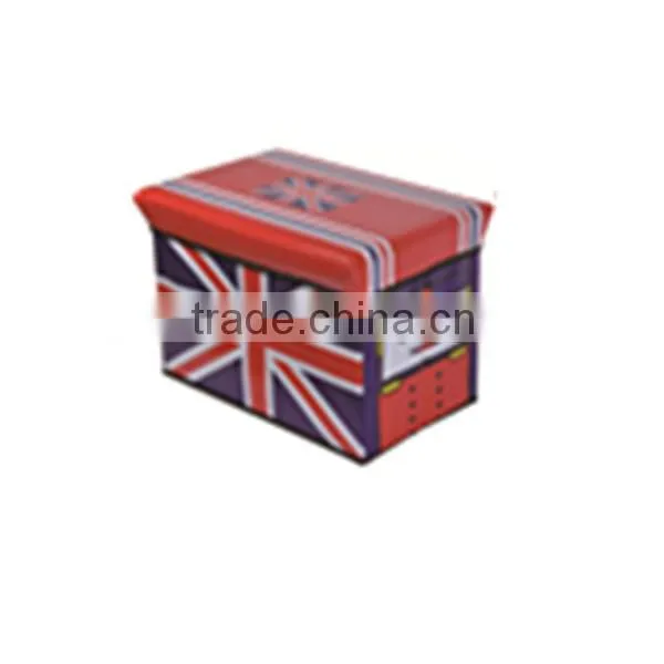 Folding Ottoman With Storage