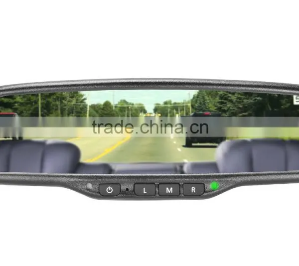 Car Rearview Mirror Monitor With 3 3.5 Inch LCD Display photo-2
