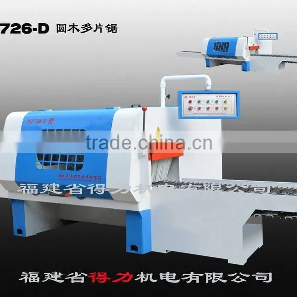 Log Multi Blade Saw Machine, Automatic Machine,MJ7260-D