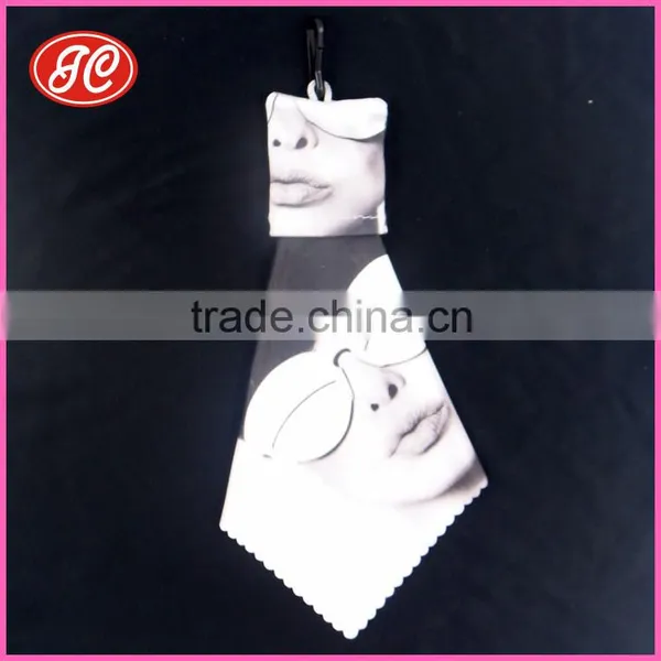 Cleaning Cloth OEM Microfiber Key Chain For Eyeglass Mobile Phone photo-2
