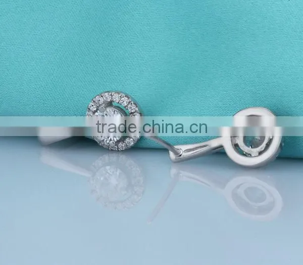 Fashion Design Cherry Shaped 925 Sterling Silver Ear Studs for Women photo-4