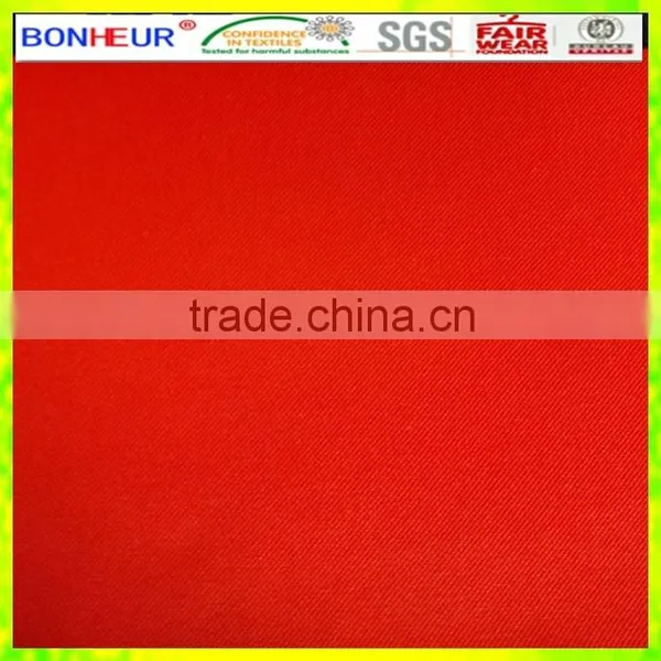 Retro Woven Poly Cot Textile /giallo Fluorescente Tessuto photo-3