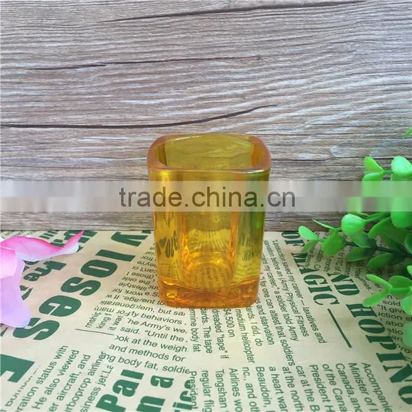 Color Ful Shot Glass Cup by Harmless Spraying From Cattenlan Glassware Factory