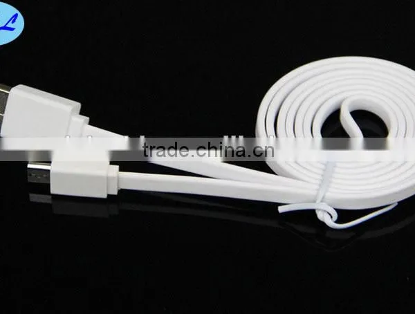 Colorful Flat Usb Cable Male to Micro 5PIN photo-3