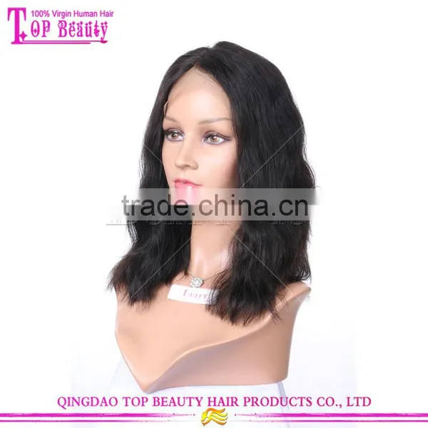 Layered 12"150% Density Human Hair Short Bob Wigs for Black Women Remy Human Hair Short Bob Lace Front Wig photo-5
