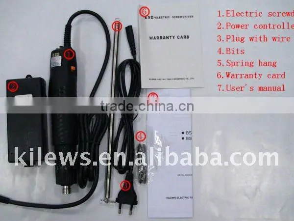 35kgf.cm High Torque Semi-Automatic Electric Screwdriver (electric Screw Driver for Assembly)189