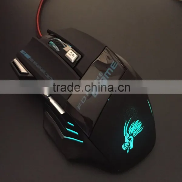7 Colors LED Lights 7D Mouse Gaming photo-3