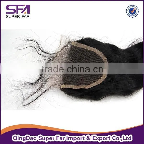 Heat Resistant Fiber Lace Closure, no Shedding Closure photo-2
