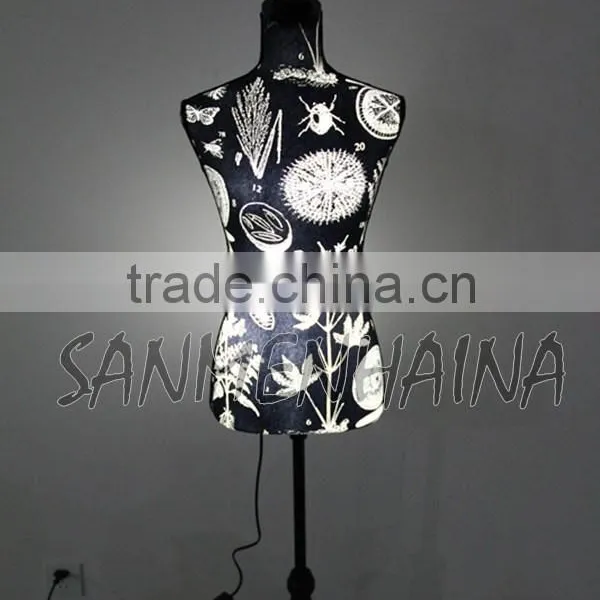 Natural Scenery Printing Elastic Fabric Female Mannequin photo-3