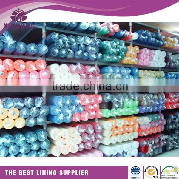 170T 190t 210t Polyester Taffeta Dyed Waterproof Luggage Lining Fabric photo-2