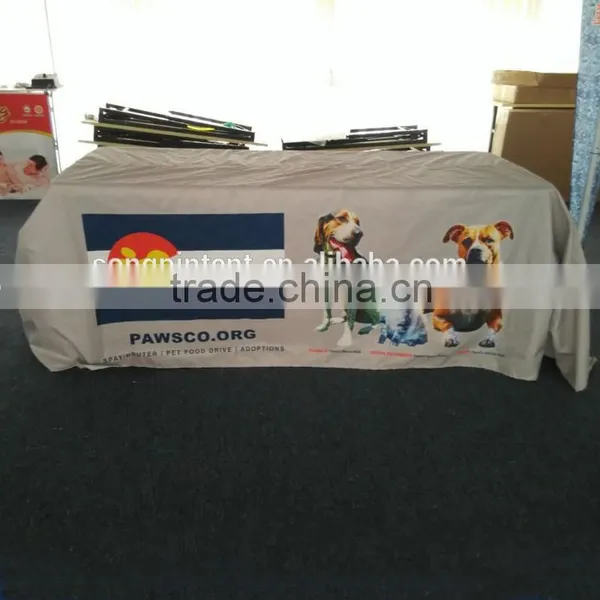 Polyester Tablecloth Painting Designs for Outdoor Display photo-3