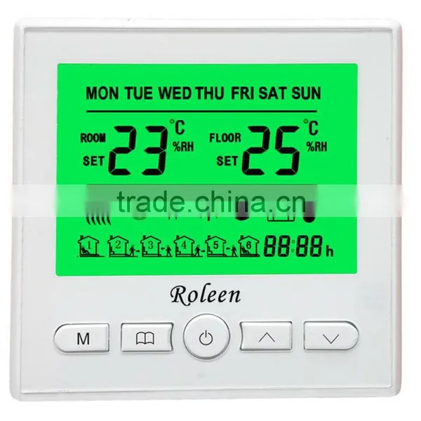 R306 Series 5+2 Day Programmable Digital Underfloor Heating Thermostat