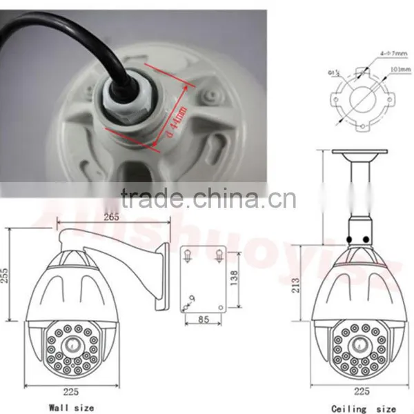 Shenzhen Joney 960p Outdoor hd Cvi Camera High Speed Dome Ptz With 20X Optial Zoom photo-6