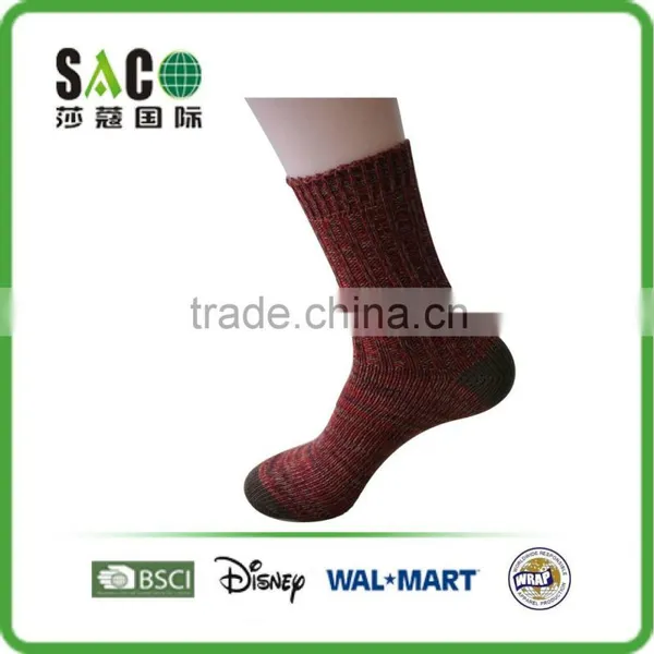 Colorized Yarn Free Knitting Heavy Yarn Man Socks