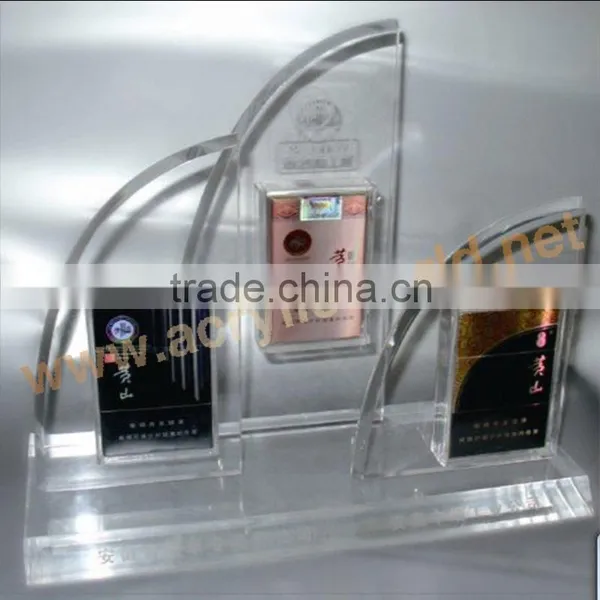 China Custom Cigarette Display Shelf/acrylic Tobacco Display Stand photo-2