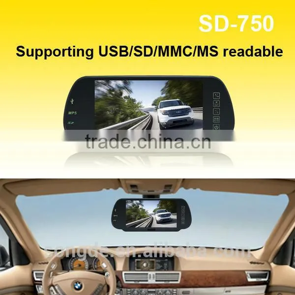 7"Car Rearview Mirror Monitor 7 Inch High Resolution Rearview Monitor for Reverse Rearview photo-6