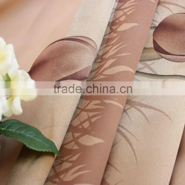 Woven Beautiful&luxure Elegant Floral Curtain Design 2016