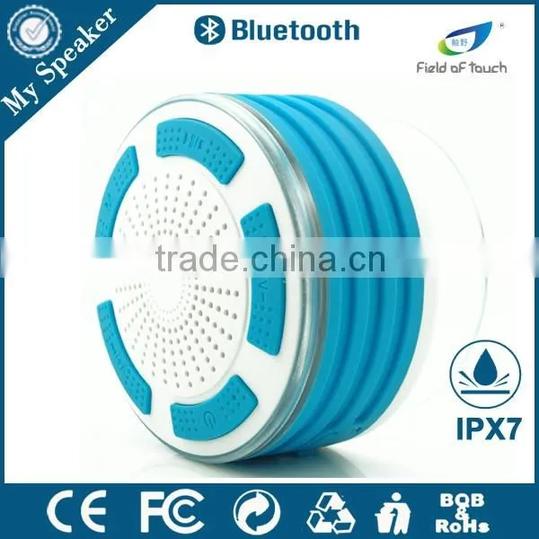 My Speaker F013 White Blue Super Bass Bluetooth Speaker,5W Subwoofer Speaker,suction Cup Speaker photo-5