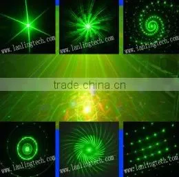 DerbyLaser 6pcs*1W RGBYWV Laser RG 12 Gobos DMX Butterfly Magic Led+laser Light photo-2