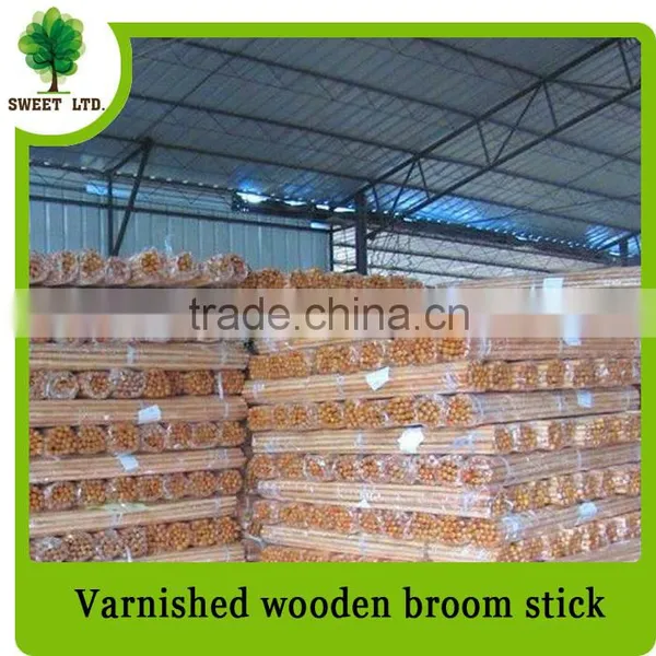 Well Straight Varnished Wood Mop Stick With Competiive Price photo-5