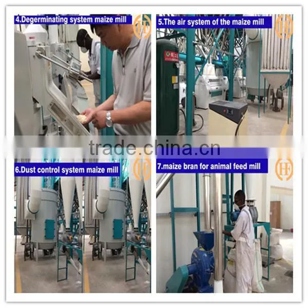150T 24H Maize Grinding Mill Machine for Kenya photo-4