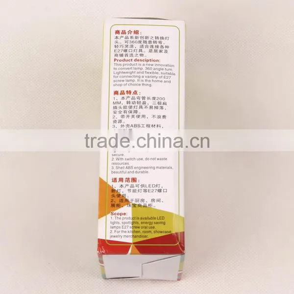 Wholesale Hot Sell Plastic Multifunctional Omnipotent Transform Lamp Holder photo-6
