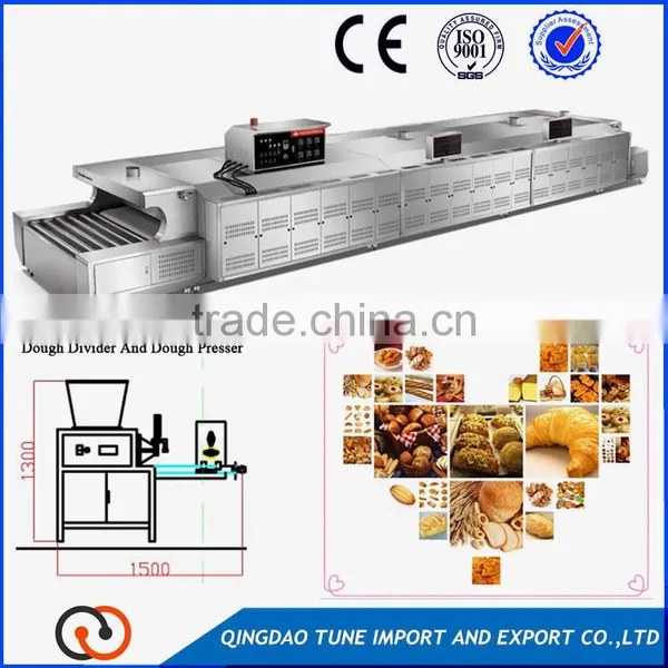 Lavash Production Line Industrial Automatic Pita Bread Baking Machine