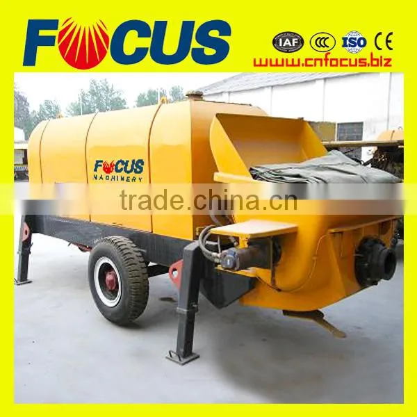 Hot Sale! Electric Motor 69cbm/H Concrete Trailer Pump photo-2