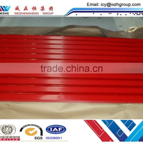 MOST POPULAR Prepainted Corrugated Roofing Tile,color Coated Steel Sheet, Trapezoid Steel Sheet to Turkmenistan photo-3