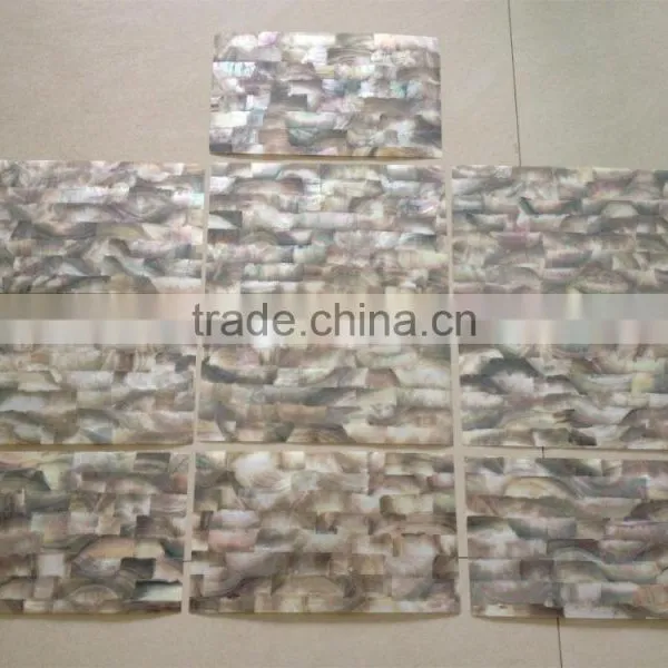 Black Lip Mother of Pearl Shell Laminate Pinctada Margaritifera Veneer photo-2
