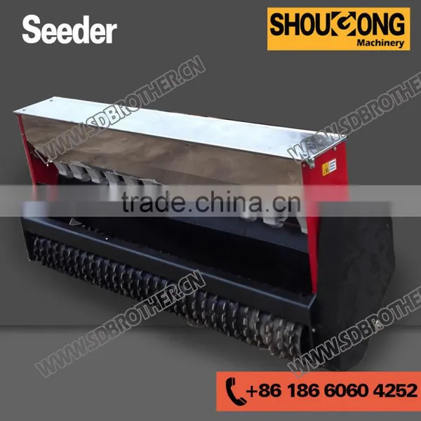 Skid Steer Attachment Seeder