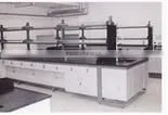 China cheap steel fabricated laboratory test bench experiment table