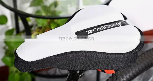 CoolChange 10008 Back Seat Mat Breathable Bike Cycling Sponge Saddle Seat Cushion Cover For Road Bike MTB Bike photo-6