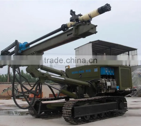 High Air Pressure Crawler Hydraulic Drilling Rig G150YF For Depth 60 Meters photo-6