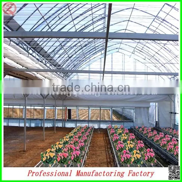 Best Selling High Quality SQ-9.6 Glass Greenhouse With Beautiful Appearance photo-5