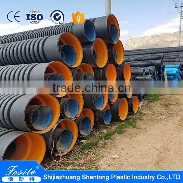 500mm Water Supply Large Diameter Pvc Pipe, Large Diameter Plastic Pipe ,types of Plastic Water Pipe photo-3