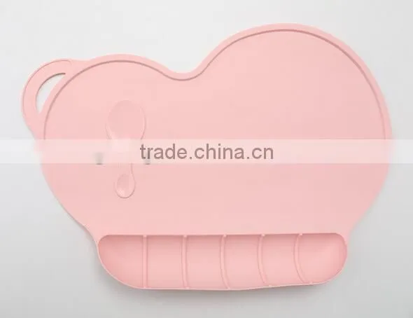 Silicone Placemat, Silicone Pad Baby Table Mat ,Waterproof Antibiosis Tableware Placemat photo-4