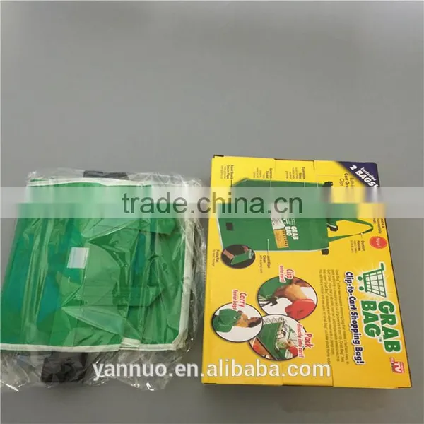 Grab Bag Replacement Trolley Shopping Bag, Portable Toy Storage Bag Nonwoven Wholesale photo-2
