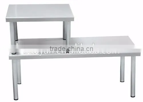 2 Tiers Rectangle Metal Sauce Bottle Storage Kitchen Shelf photo-2